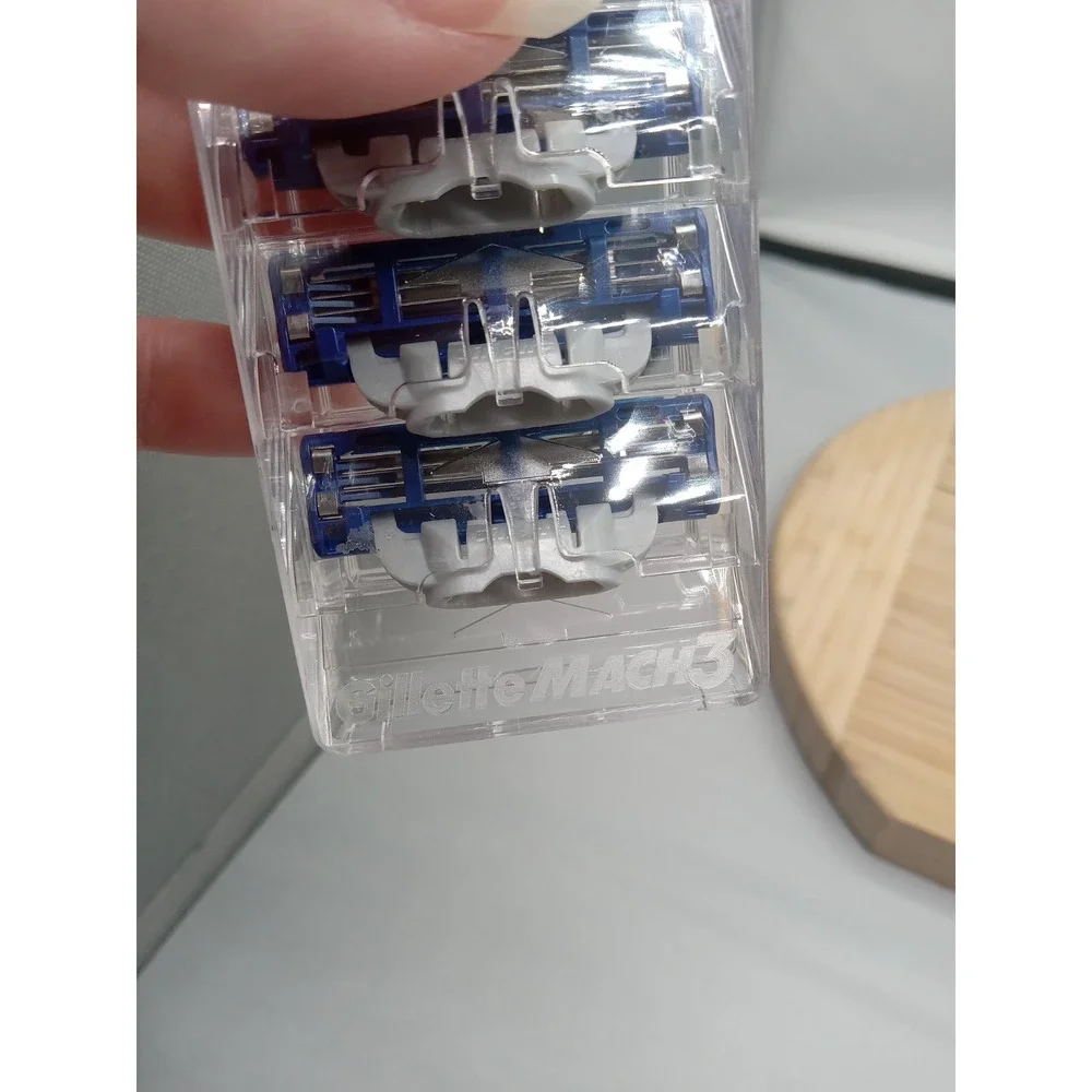 16 Gillette Mach3 Advanced Razor Blade‎ Refill Cartridges Pack Mach 3